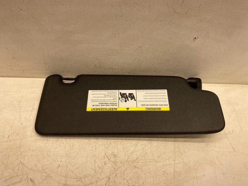 2016-2019 BMW X1 LEFT FRONT SUN VISOR BLACK OEM