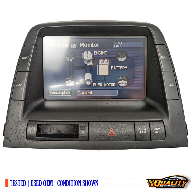 04 05 06 07 08 2009 Toyota Prius Dash Information Display Screen 86110-47081 OEM