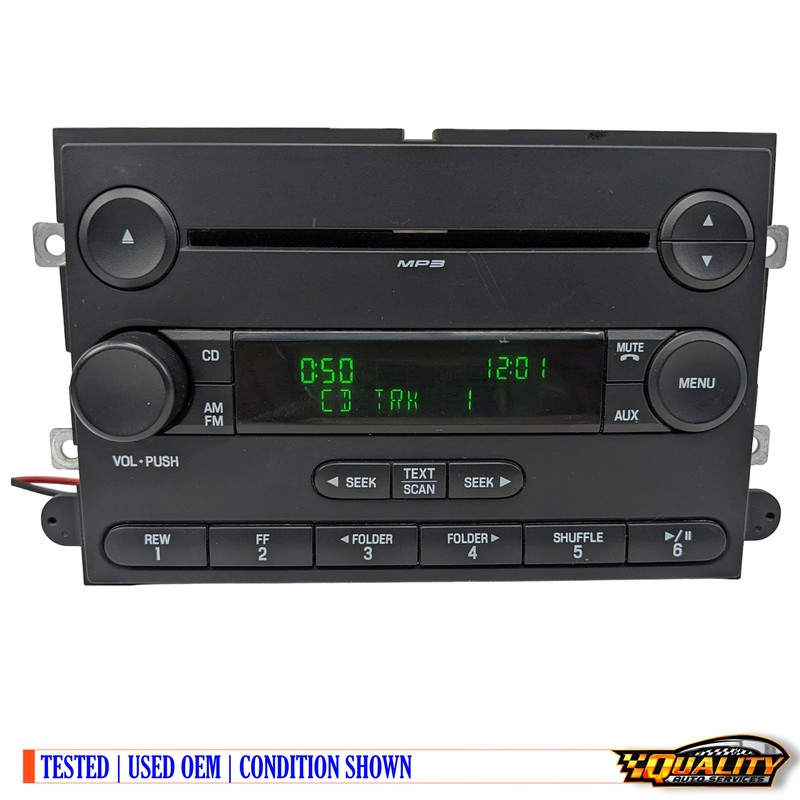 2006-2007 Ford Explorer Mercury Mountaineer AM FM CD mp3 Radio 6L2T-18C869-AK