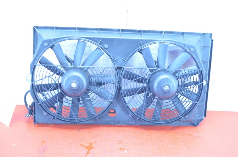 96-02 MERCEDES-BENZ R129 SL320 RADIATOR COOLING DUAL FAN ASSEMBLY OEM
