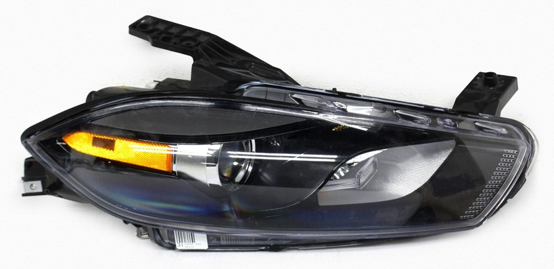 OEM Right Passenger Side HID Headlamp For Dodge Dart Black bezel 68292808AB