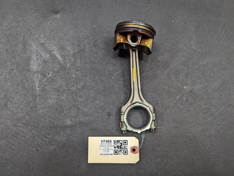Engine Piston w/ Connection Rod 1.6L 2021 Hyundai Sonata 2020