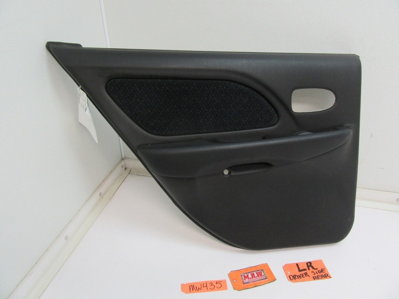 DOOR PANEL fits 02-05 HYUNDAI SONATA REAR BACK LEFT L LH DRIVER POWER BLACK CAR
