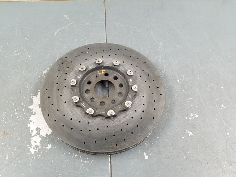 2015 12 - 16 Lamborghini Aventador Left Front Ceramic Rotor #3666 M7