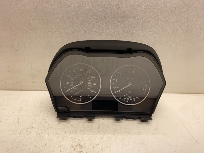 2016-2019 BMW X1 DASH SPEEDOMETER GAUGE CLUSTER ASSEMBLY 123,853 MILES OEM