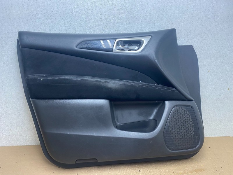 2013 to 2016 Nissan Pathfinder Front Left Driver Door Panel Black M7103 OEM DG