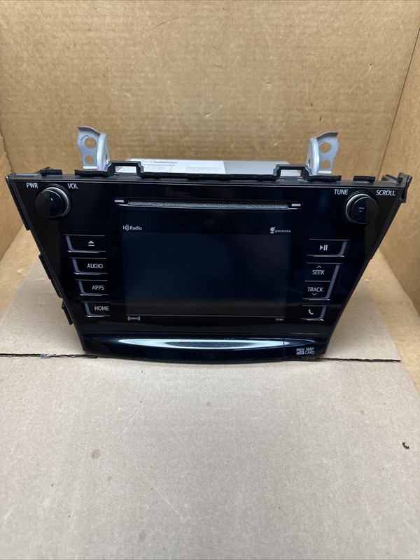 2014-2017 TOYOTA PRIUS V HD RADIO DISPLAY NAVIGATION SCREEN 86100-47601 OEM