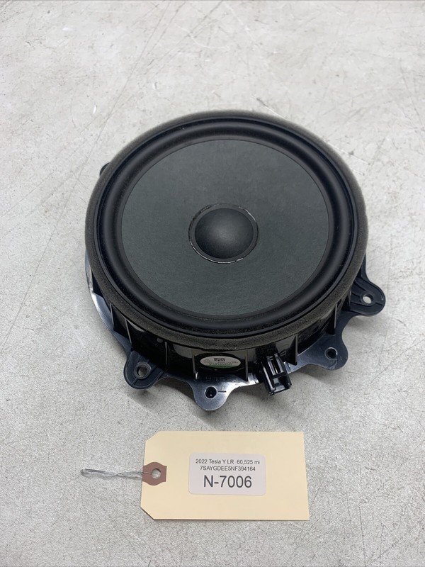 Tesla Model Y/3 Front Door Speaker Left or Right 1079744-00-E 7006 B42