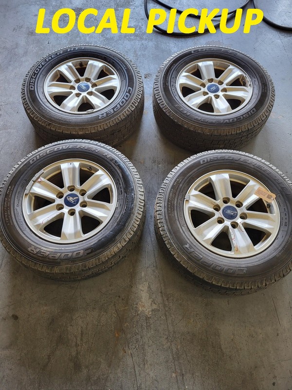 Used Oem Ford Wheel Rim SET of 4 for 2018-2020 F-150 245/70R17 17x7.5