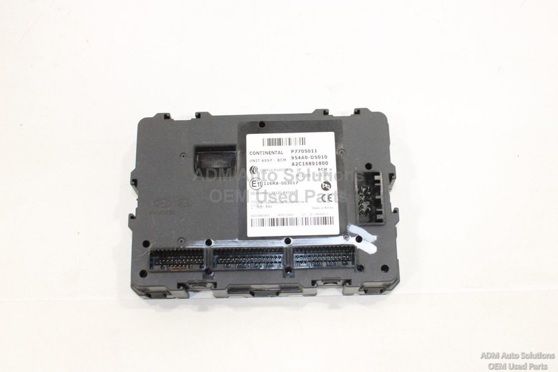2019-2020 Kia Optima LX Body Computer Control Module BCM BCU 954A0-D5010 OEM
