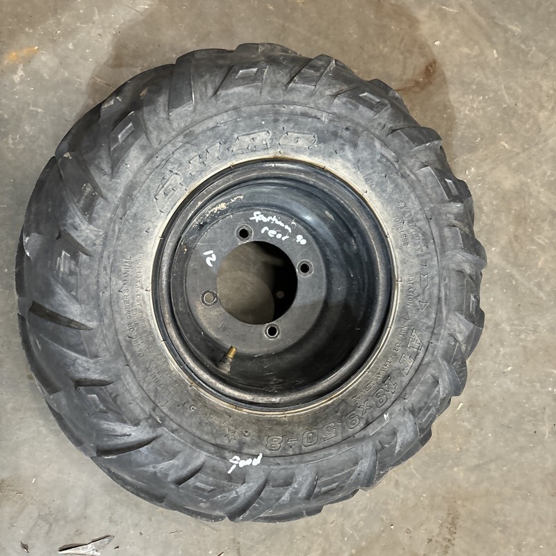 2006 Polaris Sportsman 90 Kids ATV Rear Wheel Rim Tire #12