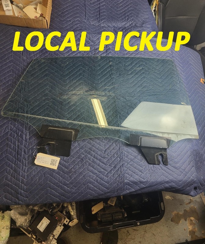 Used Oem Maserati Right Passenger Rear Door Window Glass 2014-2018 Quattroporte