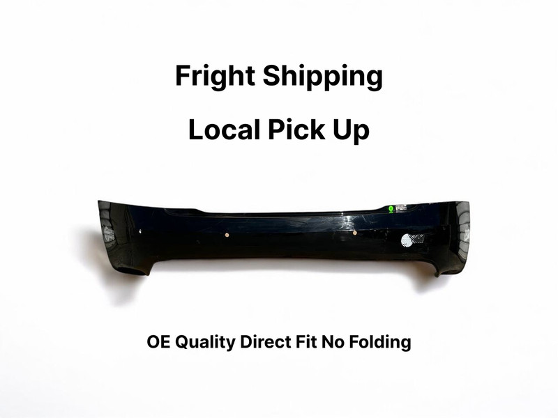✅ 2016-2020 Tesla Model S Rear Bumper Black OEM /broken