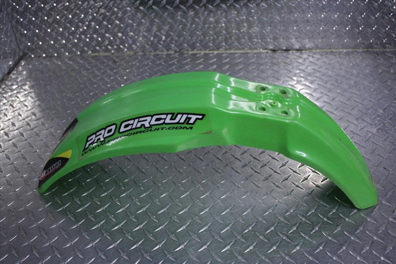 1994 KAWASAKI KX 80 FRONT WHEEL FENDER #3 OEM KX80 94
