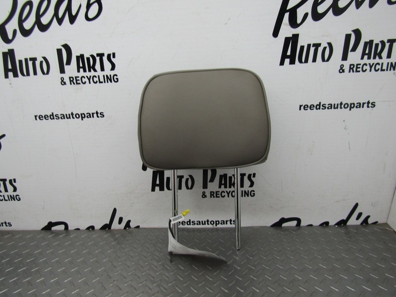 11-18 Jeep Grand Cherokee Front Active Restraint Head Rest Gray Leather Used OEM