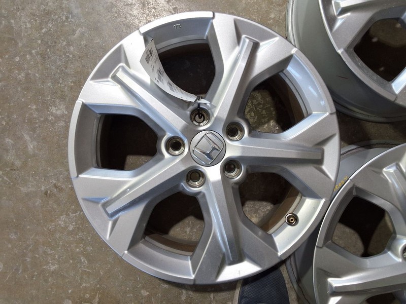2023-2025 Honda HR-V Wheel Rim 17x6-1/2 Alloy 5 Spoke Machined Dark Gray Painted