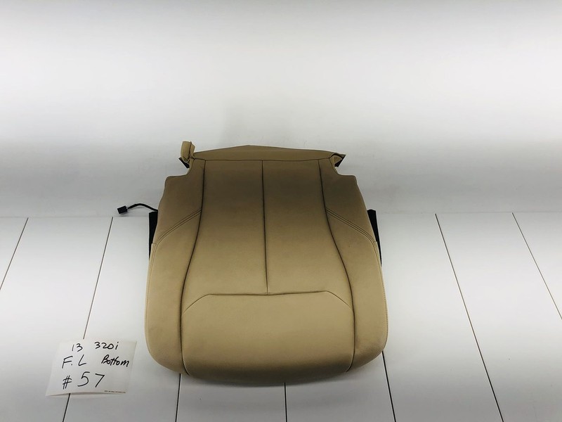 13-18 BMW 320I F30 FRONT LEFT SIDE SEAT LOWER CUSHION PAD BEIGE OEM #57