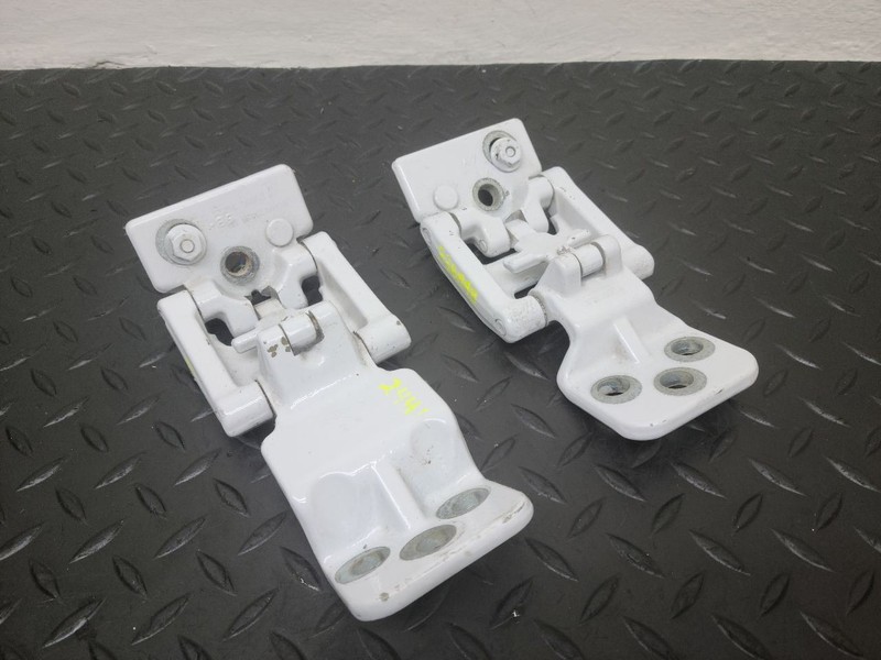 21-24 Ford Transit Models Left Back Trunk Door Hinge Pair White OEM KK4Z6126810C