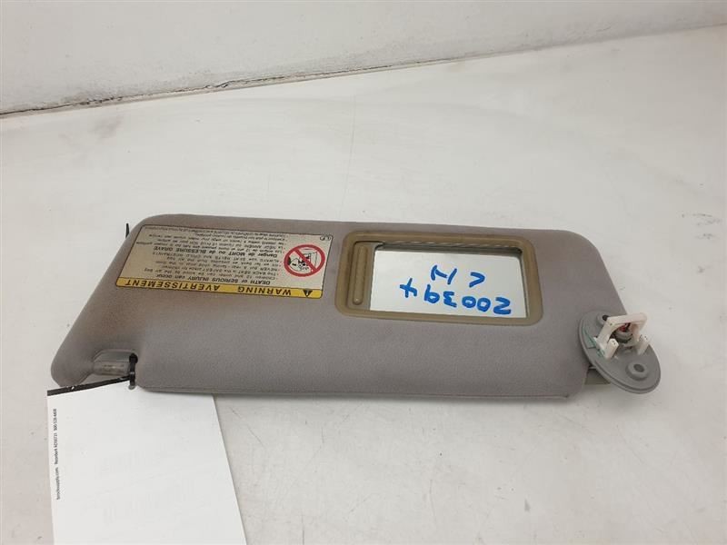 2006 LEXUS GS430 DRIVER SIDE SUN SHADE VISOR