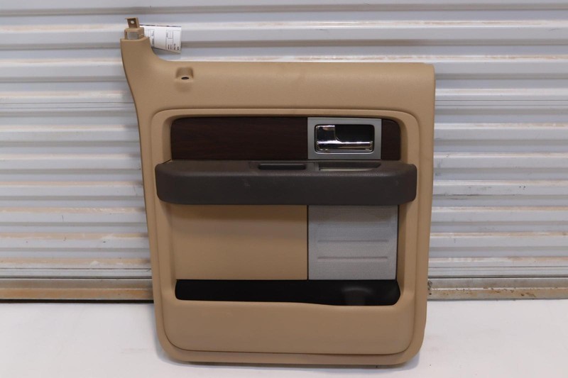 2013 FORD F-150 F150 CREW CAB REAR LEFT SIDE DOOR PANEL TRIM COVER OEM