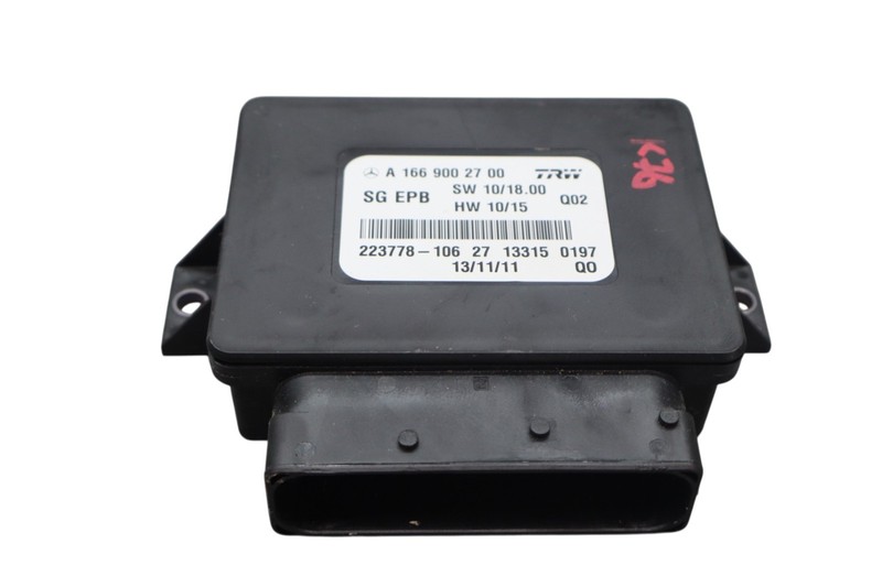 12-16 Mercedes X166 GL450 ML350 Parking Brake Computer Control Module Unit OEM