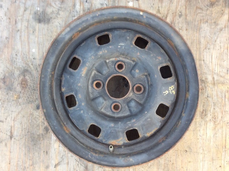 84 85 1984 1985 Accord Steel Wheel Rim 13x5 4 Lug Used OEM