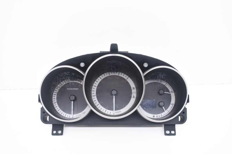 2008 MAZDASPEED 3 2.3L INSTRUMENT CLUSTER GAUGE SPEEDOMETER OEM DAMAGE KW94