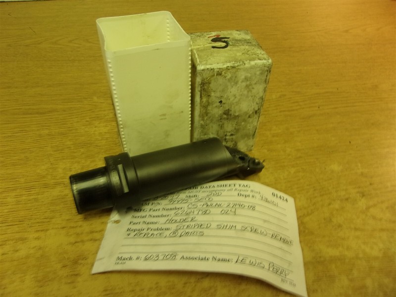 Seco C5-PWLNR-27140-08 Cutting Unit "5" *FREE SHIPPING*