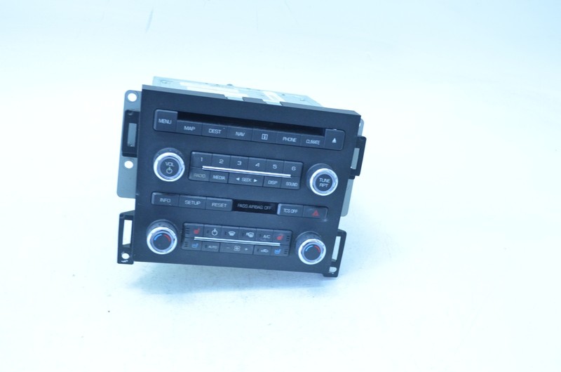 2012 LINCOLN MKS AUDIO RADIO CD PLAYER HEAD UNIT AC SWITCH OEM