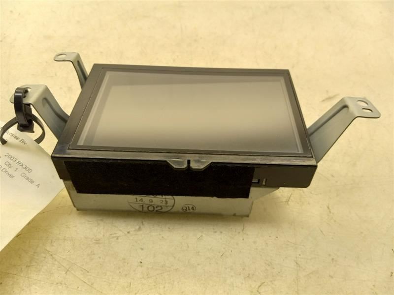 00-03 LEXUS RX300 RADIO / MULTIMEDIA INFOTAINMENT DISPLAY SCREEN