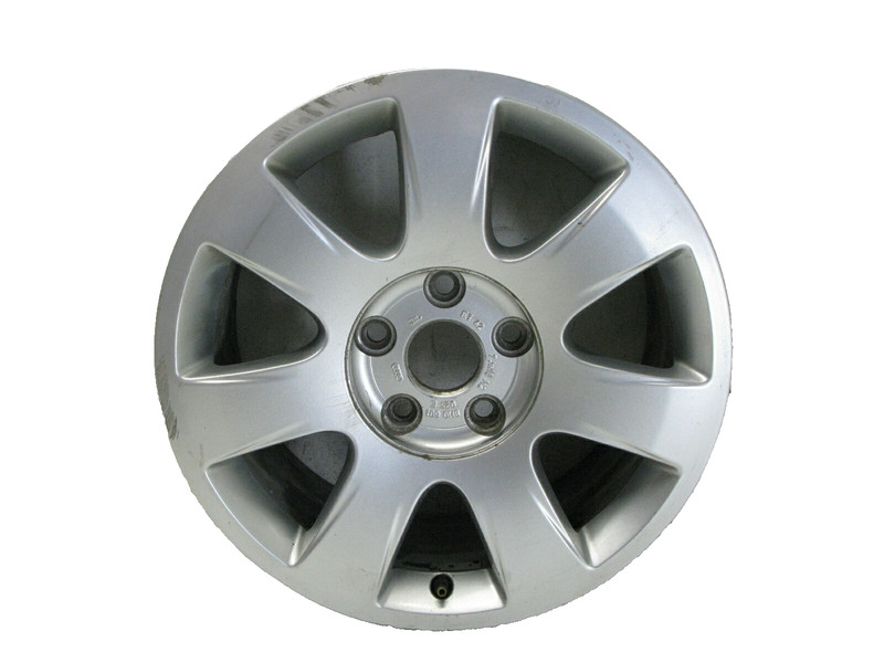 02-05 AUDI B6 A4 QUATTRO 7 x 16 INCH ALLOY RIM WHEEL SEVEN 7 SPOKE 032421B 2