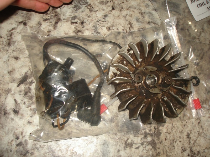 Jonsered 630 super coil and flywheelchainsaw part onlybin1036