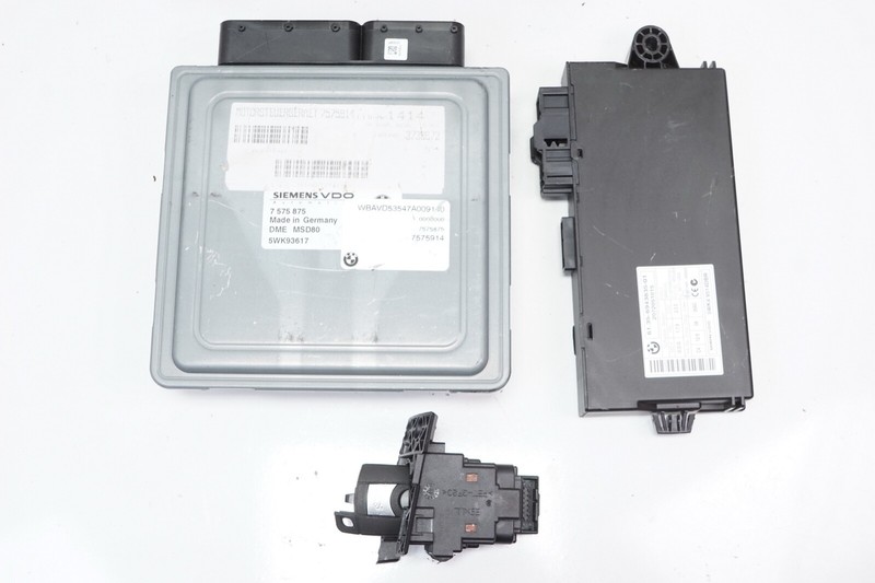 BMW E90 E91 E92 335i Engine Control Module Computer Ignition Set OEM 2008 - 2010