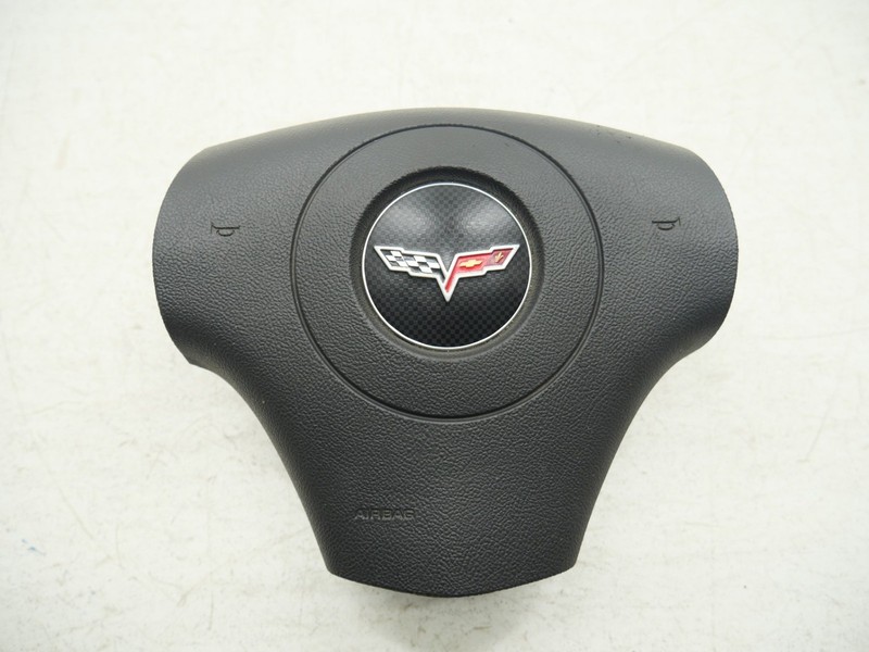 2006-2009 Chevrolet Corvette C6 Steering Wheel Airbag Driver Left SRS Black OEM