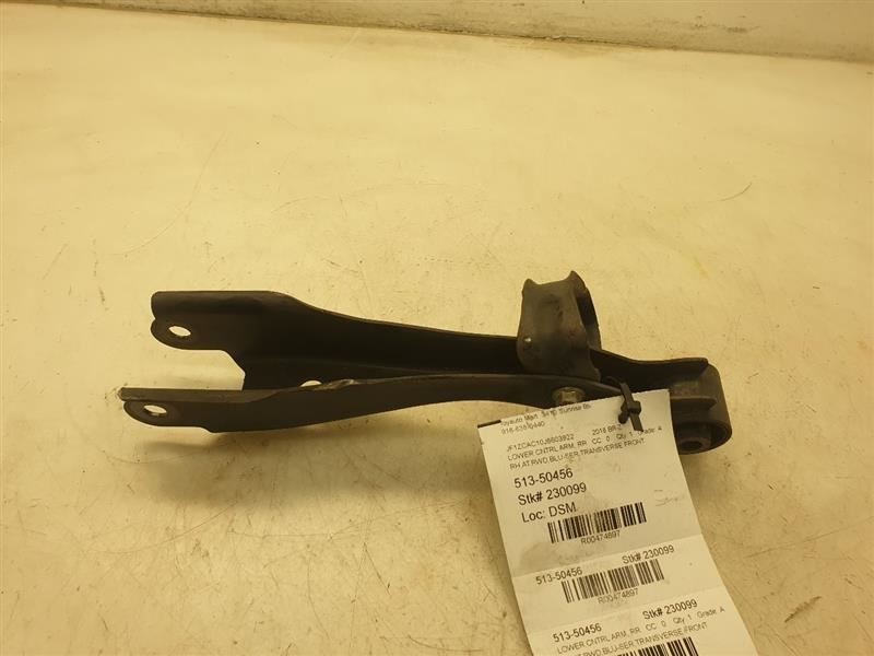 13-20 SUBARU BR-Z 2.0L RWD AT PASSENGER SIDE REAR LOWER TRANSVERSE CONTROL ARM