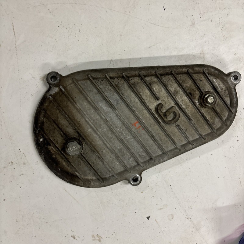1980 81 Vintage John Deere Snowmobile Trailfire Chain Case Outer Cover