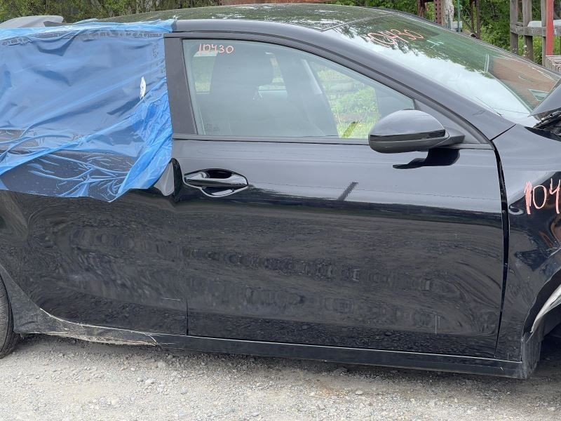 2019-2024 KIA Forte Right Passenger Side Front Door Black