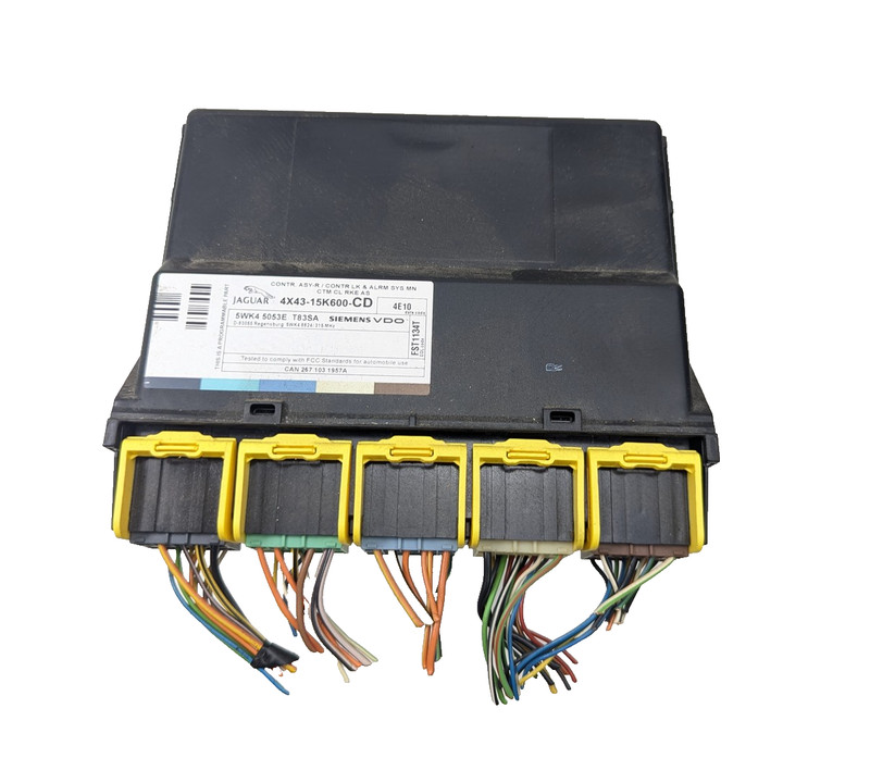 2004-2008 Jaguar X-Type Locking Theft Control Module 4X43 15K600 CD oem