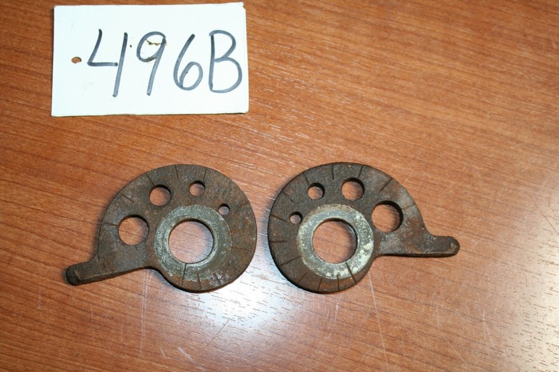 1979 Can Am 370 Qualifier Rear Axle Chain Adjusters OEM 79 F