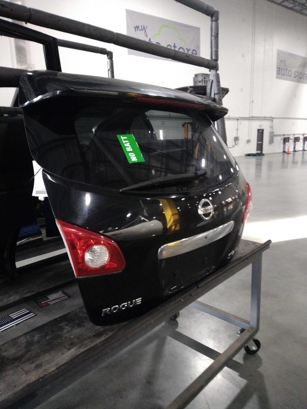 Used Deck Lid fits: 2011 Nissan Rogue w/spoiler w/privacy tint glass w/rear view