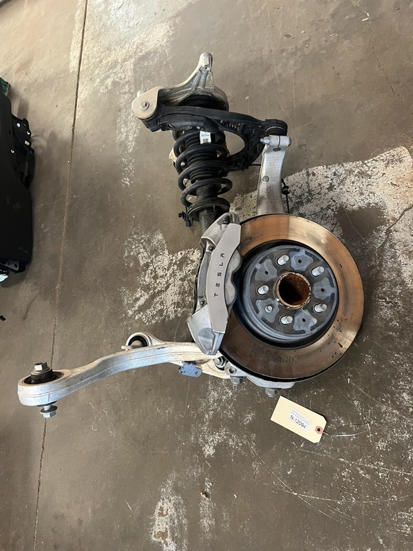 17-23 Tesla M3 Front Right Knuckle Disc Rotor Wheel HubBrake Caliper 12094 S12