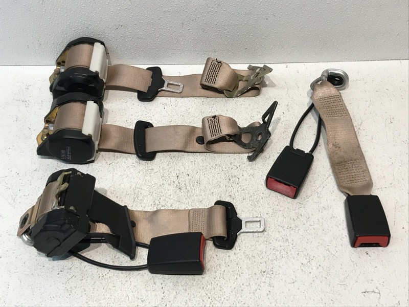 93-95 Mercedes W140 S500 Rear Left Right Seat Belt Retractor Set OEM