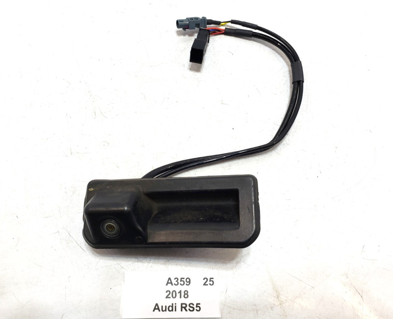 ✅ 18-24 OEM Audi RS5 S5 A5 Rear Trunk Lid Liftgate Release Handle W/ Camera