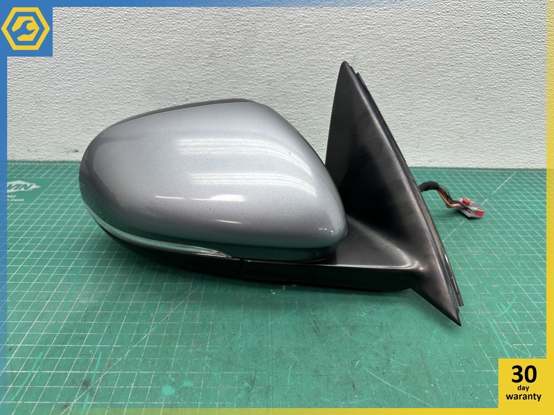 10-19 JAGUAR XJ XJR FRONT RIGHT PASSENGER SIDE REAR VIEW DOOR MIRROR Gray OEM