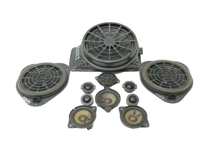 08-17 AUDI 8T A5 S5 COUPE FRONT REAR BANG & OLUFSEN DOOR TWEETER SPEAKER 102023