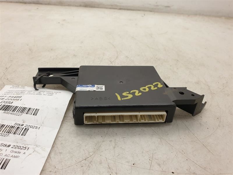 08-10 TOYOTA HIGHLANDER LIMITED CHASSIS ECM TEMPERATURE CONTROL MODULE ASSEMBLY