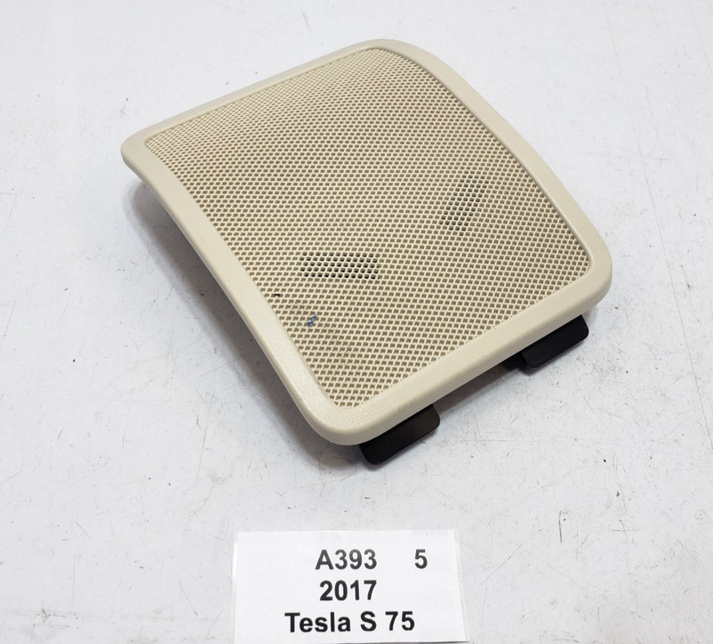 ✅ 12-20 OEM Tesla Model S Front Roof Overhead Console Dome Microphone Beige *