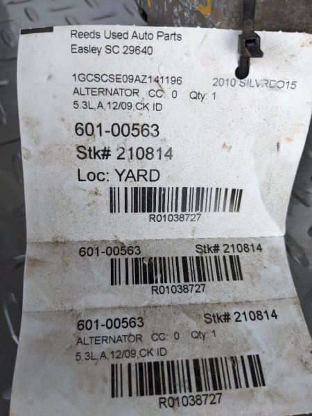 Alternator 145 Amp Fits 10-16 EXPRESS 2500 VAN 1038727