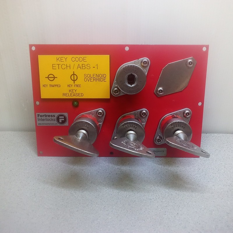 Fortress Interlocks KGRSLS Safety Interlock Switch Assembly, Key Code ETCH/ABS-1