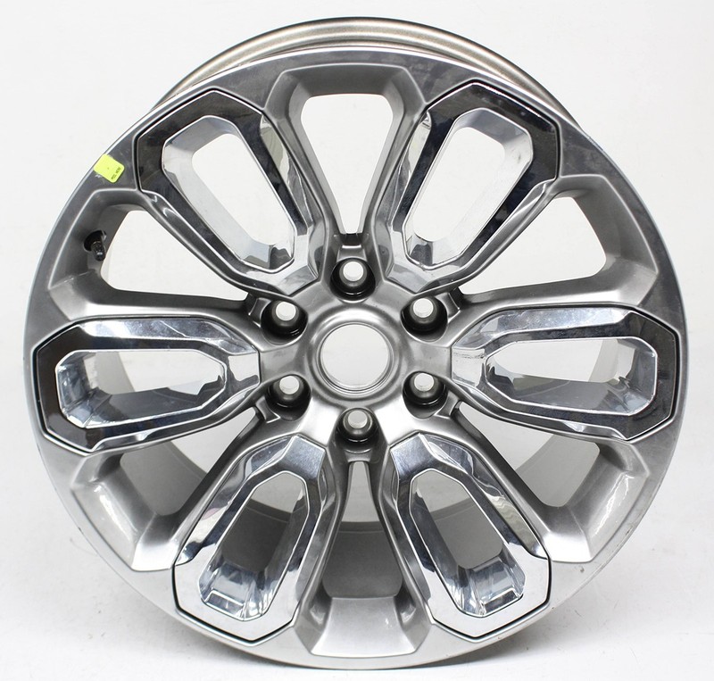 OEM 20 Inch Alloy Wheel For Ram 1500 Gray with Chrome 5YD581D5AA